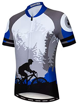 Cycling Jersey Kids,Bike Short Sleeve T-Shirt Boys Girls Cartoon Tops Breathable Quick-Dry S-XXL