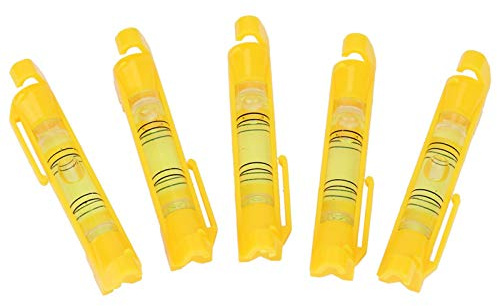 Topiky String Line Level,5pcs Mini Rope Bubble Level Hanging Line Level Bubble String Leveler