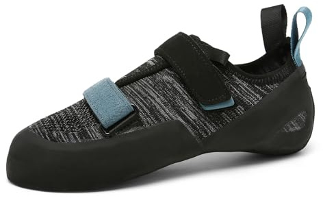 ZHENSI Klätterskor Herr Dam Inomhus Nybörjare Bergsklättring Bouldering Träningsskor,Blue,41 EU