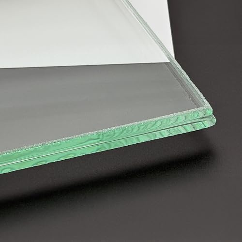 Verbundsicherheitsglas – Maßanfertigung, Hohe Sicherheit, Einfache Installation, klares VSG Glas mit 0,38 mm PVB Folie, Gesamtstärke 6,38 mm, gesäumte Kanten