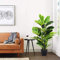 ‌Warmiehomy 90cm Artificial Ficus Tree Realistic Rubber Plant in Pot, Large Artificial Plants Indoors3ft Tall Fake Tree Plastic Indoor House Plant, Perfect as Artificial Plants