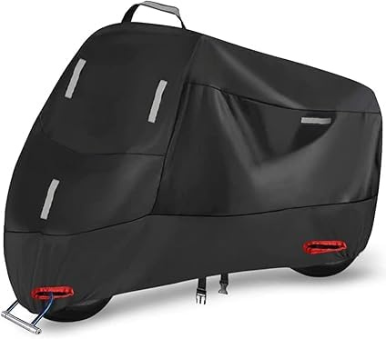 QHuaL Motorrad Abdeckplane Outdoor Motorradabdeckung Wasserdicht Winterfest für BMW S 1000 R/M 1000 R (K63,2021 2022 2023 2024), UV Beständiges Moped Staubdichte Plane