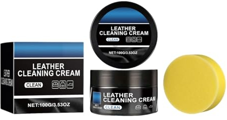 Oxxggkao Crema multiusos para el cuidado de la piel, pastas limpiadoras suaves, pastas de limpieza de alta eficiencia para interiores, bolsas, crema de limpieza de cuero para asientos de coche