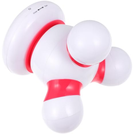 Outanaya Kompaktes Kleiner Muskelmassagegerät mit Vibrationsfunktion aus Abs Leicht und Tragbar für Rücken und Nackenmassage im Beauty Salon oder Zuhause