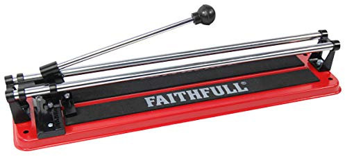 Faithfull FAITLC300 Tagliapiastrelle per pareti e Pavimenti, Quadrato, 300 mm, Diagonale 210 mm, capacità di Taglio 10 mm di Spessore