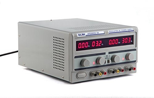 Mlink APS3005S-3D Fuente de Alimentación Regulable Triple Salida 0-30V 0-5A Display LED Laboratorio 305W