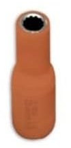 Ega Master 75218 - Socket Wrench 1/2 -9/16 1000 V Long Serie (12 Edges)