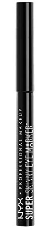 NYX Professional Makeup Super Skinny Eye Marker Eyeliner - Carbon Black, 0.021 kg