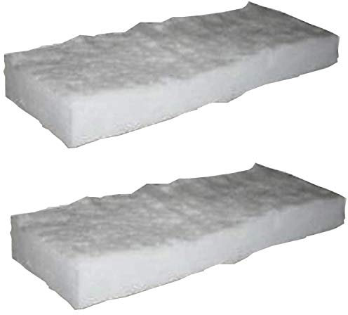 Cheminées Allemande Éponge en céramique pour Les Chambres de Combustion de Bio-éthanol/Dimensions 300x100x13mm