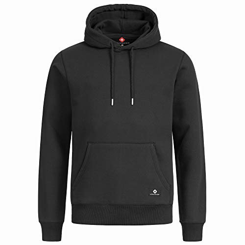 Höhenhorn 27G4 Janga Hoodie Herren Kapuzen Pullover Hoody Schwarz M