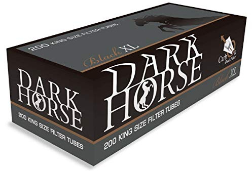 Dark Horse Black XL Carbon Hülsen Filterlänge 24mm (5x200er)