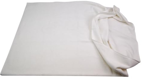 Sensepura Wedeltuch für Sauna | Frottee in Weiss 90 x 65 cm für effektvolle Wedeltechniken Aufgusstuch für Saunameister, Baumwolle