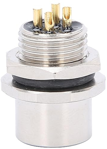 M12‑B‑S4 Spina per Cavo Maschio materiali ausiliari elettrici connettori industriali Femmina per Aviazione Connettore per Aviazione a 4 Pin IP67 M12 Impermeabile