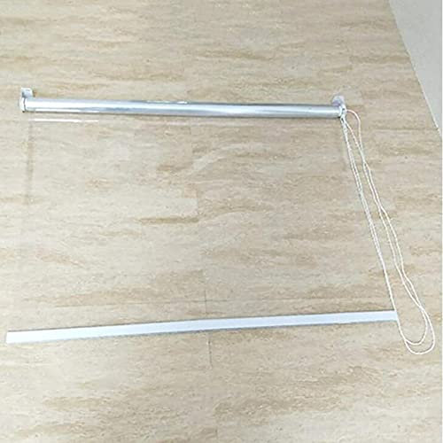 YUYI Seitenzug- & Springrollos Rollo Terrasse Klar Vinyl Rollläden,50-160cm Breit,HD Transparente Rollos，PVC-Rollo für Küche/Bad/Büro,0.5 Mm Dick (Size:140cm x310cm/55.1 x122)