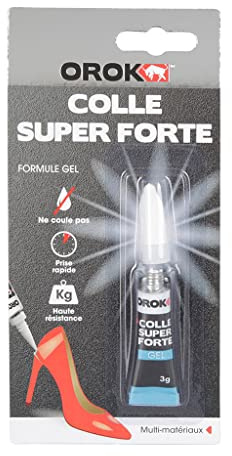 OROK Colle Super Forte Instantanée Gel Tube 3g
