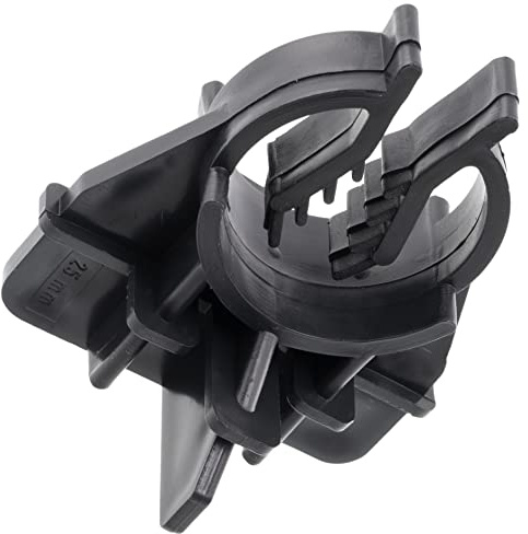 AERZETIX - C65210 - Lot de 25 Cales d'armatures pour fer à béton de Ø8 à Ø24 - enrobage 25 mm - pour fixation horizontale - accessoire de coffrage à clipser - en plastique - dalle armé ferraillage