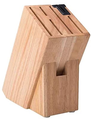 ISCBAFYX Bloc de Couteaux Porte-Couteau comptoir en Bois Bloc de Couteaux Support Couteaux étagère de Rangement Support de Rangement Accessoires de Cuisine Outil pour la Cuisine