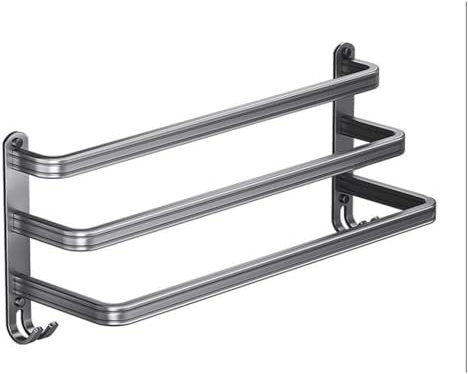 DKRAHRJJ Badetuchstange, Handtuchständer Fürs Badezimmer, An Der Wand Montierte Handtuchregale, Für Badezimmer Und Toilette Zu Hause/70Cm
