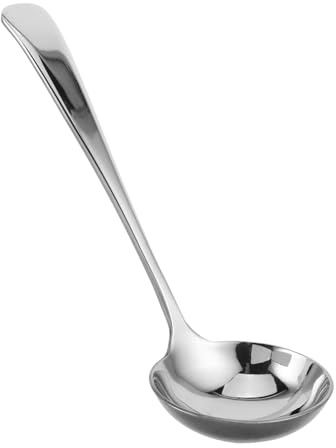 ULTECHNOVO Cuillère En Acier Inoxydable Cuillère à Sauce Louche Louche à Punch Cuillères à Soupe Louches à Soupe Pour Servir Louches Pour Servir Acier Inoxydable