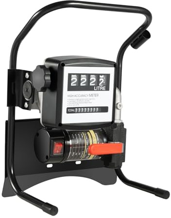 Pompa autoadescante 220 V, pompa gasolio, 200 W, 45 l/min, pompa diesel per cortili e stazioni di servizio