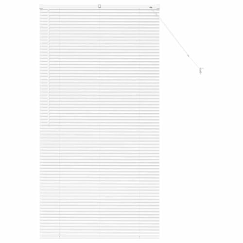 Gecheer White Aluminium Matte Venetian Blinds - 90x175cm, Indoor Use Only Model42005995