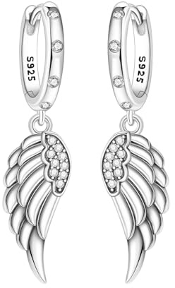 MISEFF 925 Sterling Silber Zirkonia Ohrhänger für Damen – Elegante Ohrringe mit Stern und Tiermotiven，Modeschmuckgeschenke, geeignet für empfindliche Ohren