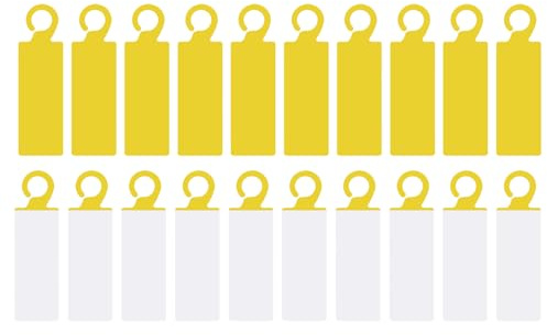 Doppelseitige Fruchtfliegenfallen – 20 Hakenfänger für den Innenbereich, effektive Schädlingsbekämpfung für Zuhause, Küche, Balkon, Gewächshaus, Garten und Außenbereiche, schnelle Installa