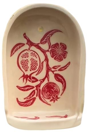 Sacred Wall Niche Collection, Handmade Decorative Pottery Wall Niche | Sculpture Candle Holder | For Meditation, Altar, Candle Holders, Trays