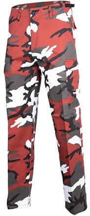 Mil-Tec Pantalones Ranger Field para Hombre, Camuflaje, XL