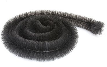 Gutter Brush Leaf, 4m, Black