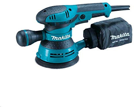 Makita BO5040 - Lijadora rotorbital 125 mm 300W 12000 rpm 1.4 kg