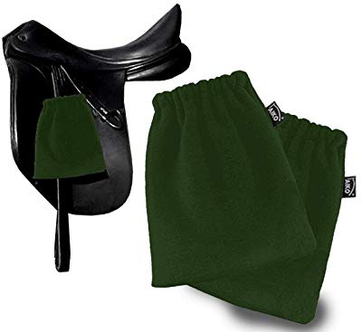 AIKO Steigbügelschoner Steigbügelschützer Steigbügelschutzhülle Steigbügelhülle, Fleece 1 Paar (Olive)