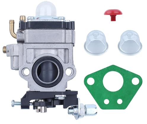 Mtanlo Carburateur pour Débroussailleuse 52cc 49cc 43cc, Carburateur Kit avec Carburateur Joint Bulles d'huile Bouchon à bulle d'Huile, Carburateur Debroussailleuse, de Tondeuse à Gazon