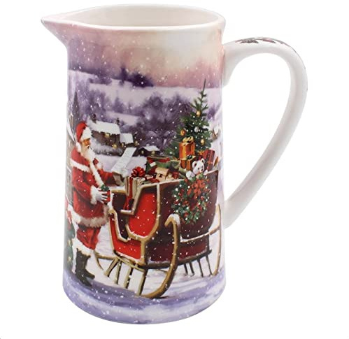 Ceramic Jug | Santa design | 1 Pc