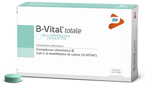B VITAL TOTALE 30CPR RIVESTITE - Complesso vitaminico B con L-5-metilfolato di Calcio