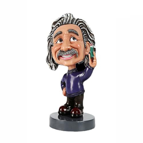 Weyot Cartoon Puppe Einstein Wackelkopf Home Decor Figur Dekorative Ornamente Puppe Auto Dekoration Home Decor Statuen