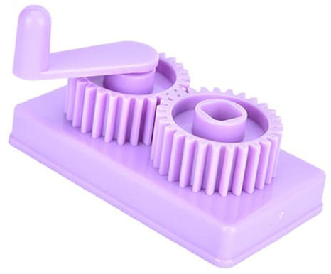 LALAFINA Papier-Quilling-Crimper Papiercrimper aus Kunststoff Werkzeug Papierwickler Papiercrimpmaschine Handbuch Papierrolle Hefter Lieferungen rotieren das Papier Plastik