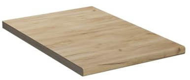 Vicco Küchenarbeitsplatte R-Line, Goldkraft Eiche, 40 cm | geeignet zur Montage auf Unterschränken und Arbeitsbereichen