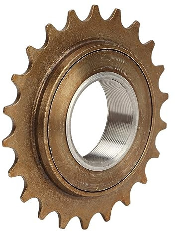 HERCHR Flywheel, Left Drive Adapter Set Bike Freewheel Cassette Iron Sturdy Construction Clear Thread Bicycle Rotating Flywheel Part for MY1016Z MY1016 MY1018 MY1020 Motor(22 tooth sprocket)