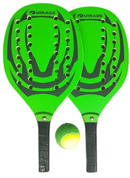 Trä strandracketar havsracketar med boll tennis spel racket strand tennis strand trädgård för vuxna pojkar barn par nr 2 st 45x21 cm