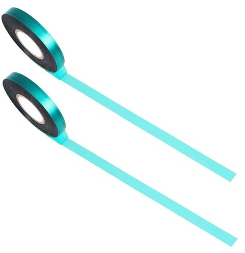 OFFSCH 2 Rollen Elastisches Gartenband Pflanzenbindematerial Aus PVC Dehnbares Bindeband Für Anpflanzung Und Unterstützung Spalierband Für Gartenarbeit