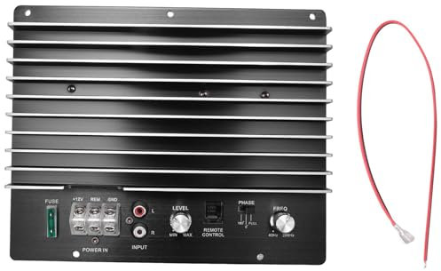 Jrifedptry 12V 1500W Car Audio Amplificatore di Potenza Subwoofer Potente Bass Car Amplificatore Consiglio FAI DA TE Amp Board per Auto Player