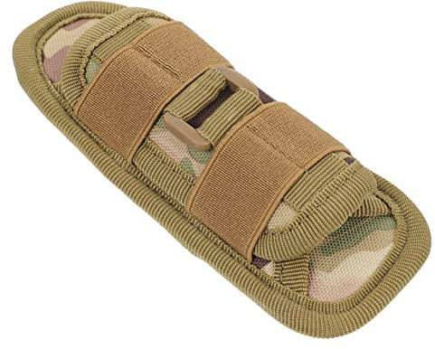 JOINPAYA Étui de Ceinture Tactique pour Lampe Torche Clip Rotatif 360°, Pochette en Nylon Multi-Usage pour Camping et Activités Militaires