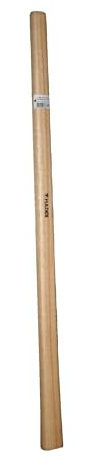 Manche - Manche en bois verni de 100 cm, robuste et durable, idéal pour les outils de jardinage, compatible avec les haches. *