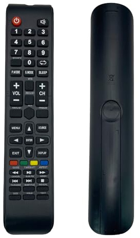 IOOIQQ Telecomando adatto per Akai AKTV220 AKTV390 AKTV409TS AKTV2013T AKTV2014T AKTV390T AKTV405TS AKTV244T 14TAKTV 390T AKTV408TS,Graetz GR32E3200 GR40E4200 GR50E520 0 GR40E4300SA