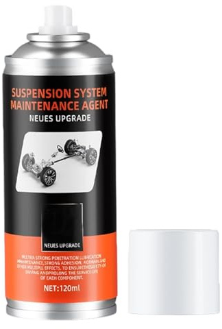 jamgeery Spray Anticorrosivo Para Chasis De Coche - 120 Ml Lubricante De Mantenimiento Para Transmisión | Lubricante Para Silentblocks De Suspensión,para Reducción de Ruido en Vehículos, Trailers,