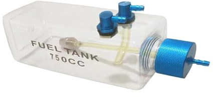 Pegciuho Tanque de Combustible RC, Tanque de Combustible Transparente, Botella de Combustible, Botella de Aceite para Aviones Modelo, Piezas de Mejora para AVI, 750CC