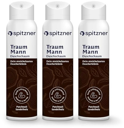 Spitzner Duschschaum Pure Man (3 x 150 ml)