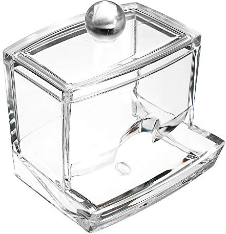 Romote Acrylic Cotton Wool Bud Dispenser Organiser Display Container 2130
