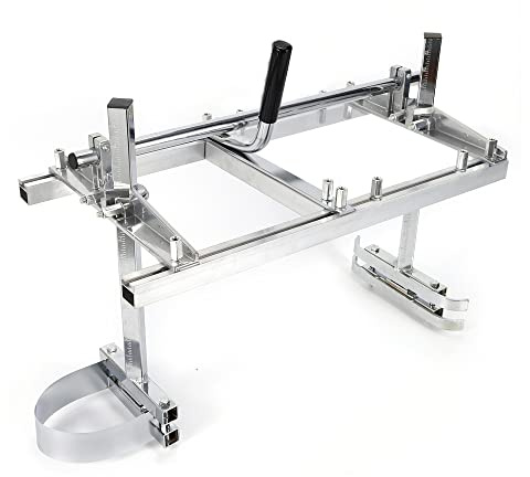 Per motosega seghe a catena con fresatrice 14 - 24 Decespugliatore portatile MOTOSEGA Mill Sawmill orizzontale e verticale fissaggio legno Log il fasciame fi
